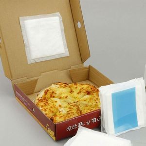 Disposable Anti Condensation <b>Pizza</b> <b>Box</b> 100ctns Pack 3000pcs/ctn 120x80mm Moisture Soaker Adhesive 30ml/pcs Absorbency Pad - Product Image 2