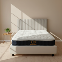 Matelas pleine grandeur ultra confortable et fiable à soutien ferme avec ressorts Matelas hypoallergénique facile à installer