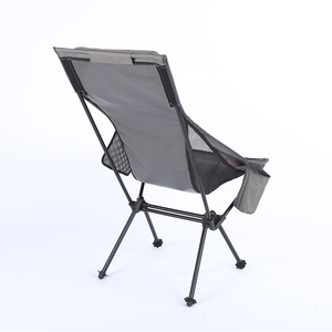 Vente chaude Chaise de camping légère et réglable en métal Chaise de lune pliante imperméable portable Design moderne pour l'extérieur - Product Image 5