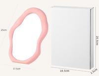 Offre Spéciale mignon créatif personnalisé maquillage miroir nuage miroir bureau bureau spécial-forme irrégulière beauté miroir