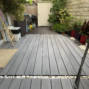 SHENGCHENG Échantillon Gratuit Planche de Terrasse WPC Antidérapante en Composite Bois-Plastique Revêtement Extérieur Ingénierie - Product Image 3