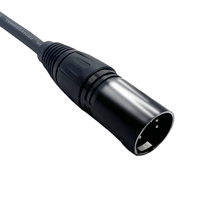 Custom 5 Pin XLR Male to Female DMX512 Cable Shielded Twisted Pair for Stage Lighting System