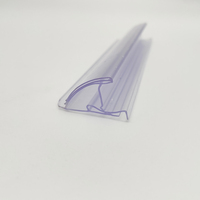 Bande d'étiquetage en PVC encastrée pour présentoirs gondoles, canal de prix en plastique extrudé, fournisseur OEM en gros