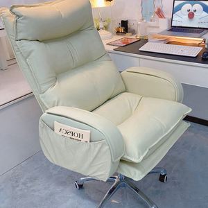 Sillas de ordenador giratorias ergonómicas ajustables de altura de respaldo bajo, precio más bajo de fábrica, silla de oficina reclinable - Product Image 1