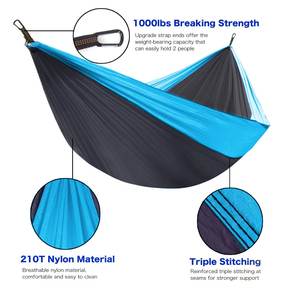 <span class=keywords><strong>Hamac</strong></span> de <span class=keywords><strong>camping</strong></span>-<span class=keywords><strong>car</strong></span> en nylon testé de 600lb avec sangles suspendues - Product Image 5