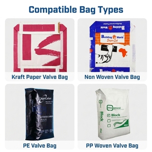 Machine d'ensachage automatique sans poussière CE 10-50 kg pour sacs à valve de carbonate de calcium lourd, avec pesage de haute précision et longue durée de vie - Product Image 2