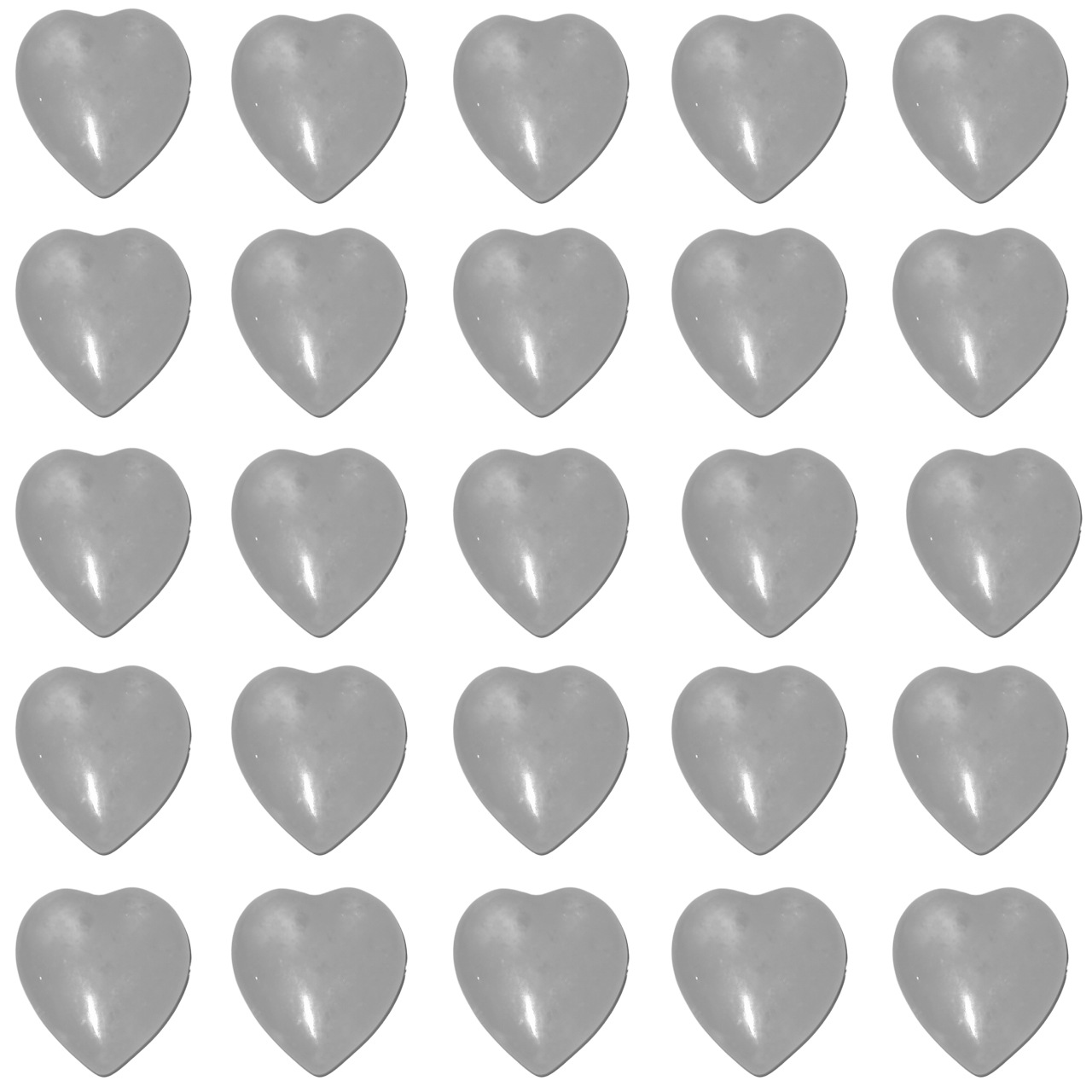 03 heart - white crystal