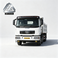 Camion benne Euro III Jiefang Xin Da Wei 6x4, LHD/RHD en option, faible coût d'entretien pour les marchés émergents