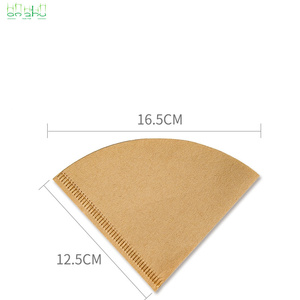 Filtri di Carta per Caffè Non Sbiancati Usa e Getta, Forma Conica <span class=keywords><strong>V60</strong></span> per Caffè Filtro - Product Image 4