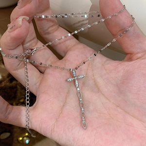 Collar de Perlas de Concha Marina de Plata de Ley S925 para Mujer, Diseño de Cadena de Clavícula Único, Exquisito y Fresco, Estilo Clásico - Product Image 5