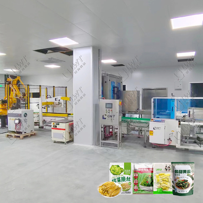 LWT High Speed Pickled Vegetable Production