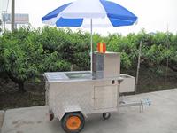 Remorque de restauration rapide mobile camion de restauration hot-dog petit chariot collation de nourriture mobile