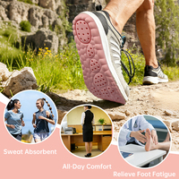 Semelles intérieures de massage confortables en gros avec soutien de la voûte plantaire et absorption des chocs, inserts sportifs 4D Cloud