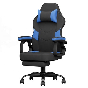 Silla <span class=keywords><strong>de</strong></span> juegos <span class=keywords><strong>de</strong></span> carreras ergonómica con respaldo alto extensible con reposabrazos deslizantes y soporte lumbar <span class=keywords><strong>para</strong></span> sala <span class=keywords><strong>de</strong></span> estar y uso <span class=keywords><strong>de</strong></span> computadora - Product Image 1