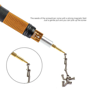 <span class=keywords><strong>Kit</strong></span> d'outils de réparation de téléphone portable avec tournevis en alliage d'aluminium et tige d'extension métallique pour le <span class=keywords><strong>démontage</strong></span> de téléphones mobiles - Product Image 5