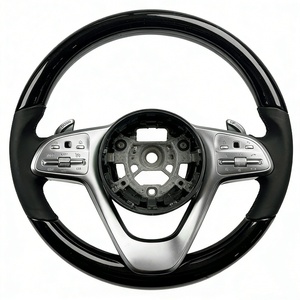 Volante de madera marrón de lujo para Mercedes Benz <span class=keywords><strong>Maybach</strong></span> GLS Clase S S550 S580 <span class=keywords><strong>S650</strong></span> S680 - Product Image 2
