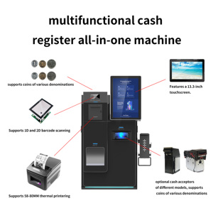 Máy ATM phát và thu tiền mặt và tiền xu, máy phát tiền mặt và tiền xu tự phục vụ, máy tái chế tiền mặt và tiền xu, máy ATM tự phục vụ - Product Image 2