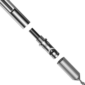 Couteau multifonction miniature porte-clés, lame de 31 mm, longueur de 70 mm, allume-feu portable pour extérieur avec sifflet et outil en acier à silex - Product Image 3