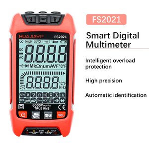 Thông Minh Kỹ thuật số vạn năng 6000 đếm đúng RMS tự động phạm vi kỹ thuật số vạn năng AC DC điện áp hiện tại kháng vạn năng Tester - Product Image 2