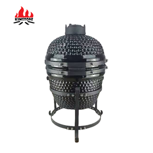 Hot Sale Auplex 13inch Ceramic Smoker Kamado Gril Kamado Charcoal <span class=keywords><strong>Grill</strong></span> with  Stainless Steal for Home and Garden - Product Image 6