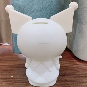 Nouvel arrivage de sculpture d'animal en résine faite à la main avec détails peints à la main-Tirelire incassable et jouet de décoration intérieure - Product Image 4