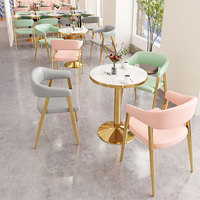 Projet commercial personnalisé de haute qualité ensemble de meubles moderne café table chaises restaurant ensemble de meubles