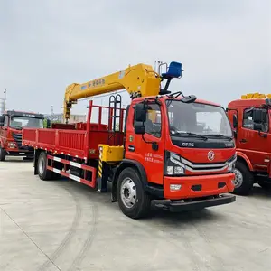 Dongfeng Dlk Left Hand Drive Rhd 3tons 4tons Truck Mounted Crane