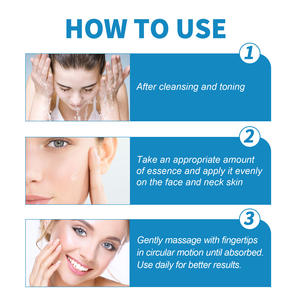 Échantillons gratuits en gros acide visage vitamine B5 acide hyaluronique sérum anti-âge fournisseur visage pour peau 30ml - Product Image 6