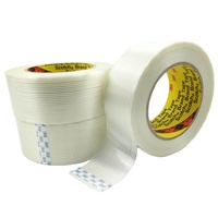 Ruban en fibre de verre 897 transparent et plus renforcé, 3M, 897