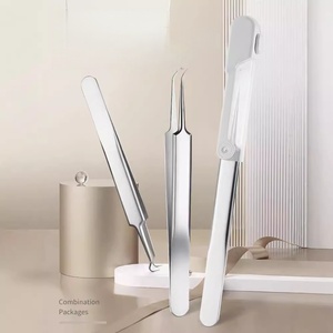 Nouveau type de <span class=keywords><strong>bande</strong></span> anti-acné lumineuse avec kit d'aiguilles LED, pince à points noirs en acier inoxydable et aiguille anti-acné - Product Image 3