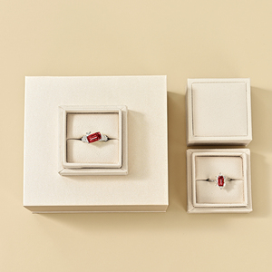 FANXI Pendant Packaging Jewelry <b>Box</b> Customized LOGO <b>Earring</b> <b>Gift</b> Jewelry <b>Box</b> Ring Magnet Jewellery <b>Box</b> - Product Image 6
