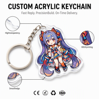 Porte-clés personnalisé en acrylique sur mesure pour promotion, publicité, événement, souvenir, cadeau, accessoire de forme originale