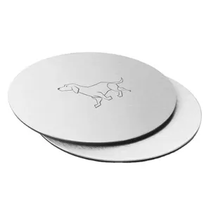 Hoge Kwaliteit Metalen Gegraveerd Coaster Bier Mat Coaster