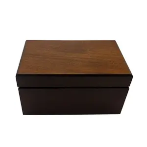 Vendite di fabbrica Custom 6 scomparti scatola da tè in legno di lusso scatole da imballaggio regalo in legno capsula di caffè bustina di tè scatola di imballaggio