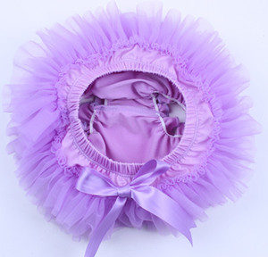 2022 bán buôn trẻ sơ sinh Ruffle Butt nở voan Tã bao gồm thời trang bạc hà long lanh bông BÉ TUTU bloomer - Product Image 1