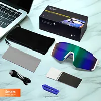 2026 New Smart Glasses UV400 Polarized Audio Sunglasses Open-Ear Sport Eyewear for Cycling Running Hiking QY-pro01