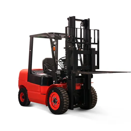 Harga Grosir Truk Forklift Diesel 2 Ton 2.5 Ton 3 Ton 3.5 Ton Forklift Diesel dengan Pemindah Gigi Sider 3M 5M 6M