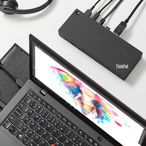 <span class=keywords><strong>Station</strong></span> d'accueil universelle <span class=keywords><strong>ThinkPad</strong></span> Le No Vo40B00300CN avec interface <span class=keywords><strong>USB</strong></span> 3.0 - Product Image 3