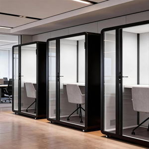 Cabine Modulari per Riunioni da Ufficio, Insonorizzate e Portatili, Personalizzabili in Colore e Dimensioni per Casa, Ufficio, Edifici e Hotel - Product Image 5