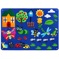 Preschool Flannel Felt Board Story Set, Wall Activity Board
