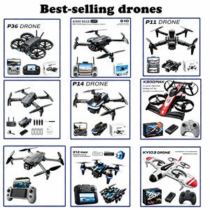 Drone pliable K21 MAX avec double caméra 4K, moteur brushless, écran FPV 5G, télécommande, flux optique, lumières RGB, quadricoptère RC. - Product Image 6