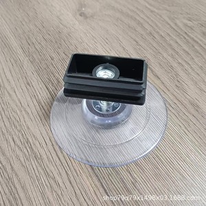 Insert fileté métrique rectangulaire M5 M6 M8 en plastique noir pour le raccordement de meubles - Product Image 2