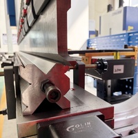 Presse plieuse hydraulique CNC personnalisable AIOTEK 220T 3200MM avec contrôleur DA53TX 4+1 axes