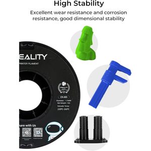Filamento para Impresora 3D Creality, ABS 1.75mm, Negro y Blanco, Paquete de 2kg - Product Image 6