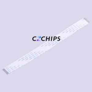 JS10A-16P-200-4-8 FFC Cable (Flexible Flat Cable) P=1mm Connector 16P 1mm 0.3mm Non-Inverting - Product Image 1