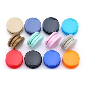 Low Price High Quality 4Pcs Matte Or Glossy Simple General Plastic Press Snap Button For Kid Clothes Garment Coat Shoes Garment