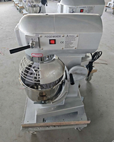 Mélangeur à gâteau électrique commercial Astar 20L, 3 vitesses réglables, machine à pétrir multifonctionnelle pour le blé, le maïs, le lait, en acier inoxydable