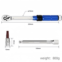 Clé dynamométrique à cliquet réglable pour vélo M1/4 pouce, kit de 15 pièces de haute qualité – Vente chaude