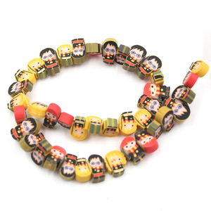 Cuentas de arcilla polimérica Yiya, materiales hechos a mano, accesorios de joyería DIY, cadena de teléfono móvil, Loos de colores mezclados - Product Image 3