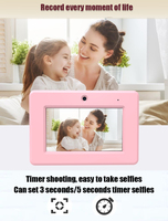 SourcingArk Mini 4K Digital Camera 3.0" IPS Screen Dual Camera Wireless Transfer 7.1x-16x Optical Zoom for Support for Kids